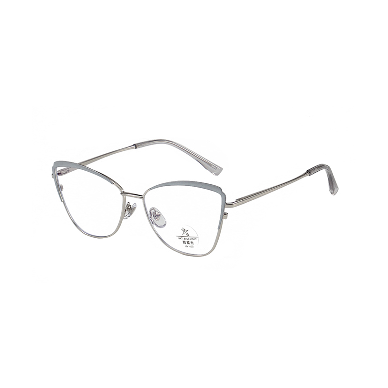 F93019 Marcos de gafas de lectura de lujo para hombres y mujeres con forma de ojo de gato